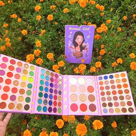bronze girl palette